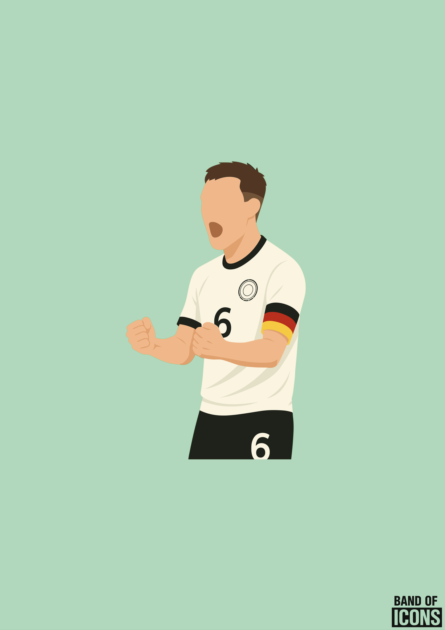 Print - Joshua Kimmich der Bilderbuch Anführer