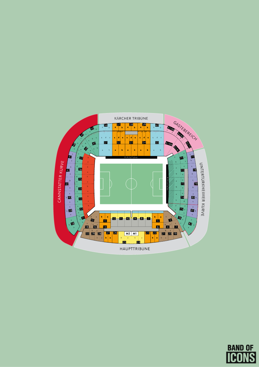 PRINT - Stadion Stuttgart
