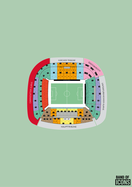 PRINT - Stadion Stuttgart